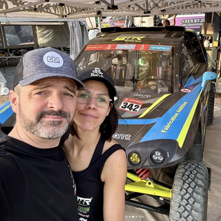 Dakar 2025 - Élisa Huguenin et Aurélien Bouchet. [instagram.com/aurelien_bouchet]