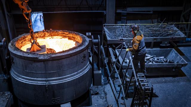 Swiss Steel maintient la suppression de 130 postes à Emmenbrücke. [Keystone - Michael Buholzer]