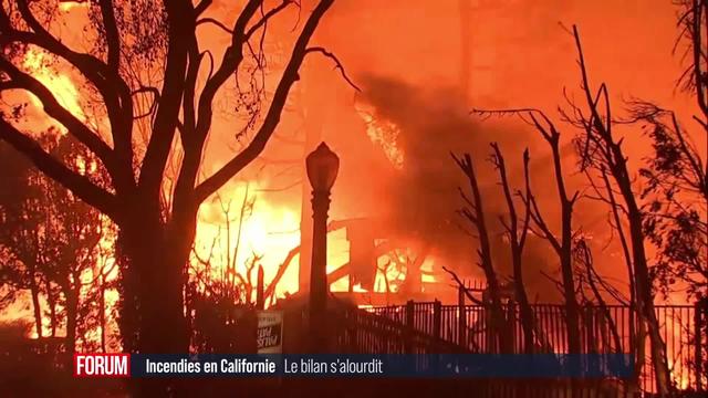 Les incendies continuent de s'étendre à Los Angeles, le bilan grimpe à 18 morts