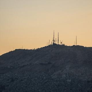 Le Mont Qassioun en Syrie. [AFP - Amer AlMohipany / NurPhoto]