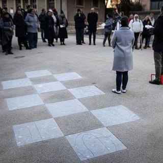 Le Valais a ouvert un mémorial à Sion dédié  aux victimes des mesures de coercition. [KEYSTONE - Valentin Flauraud]