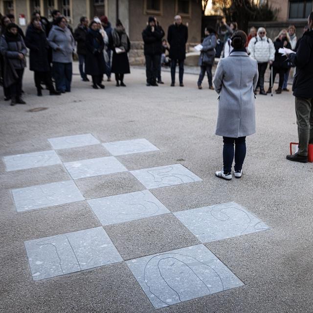 Le Valais a ouvert un mémorial à Sion dédié  aux victimes des mesures de coercition. [KEYSTONE - Valentin Flauraud]