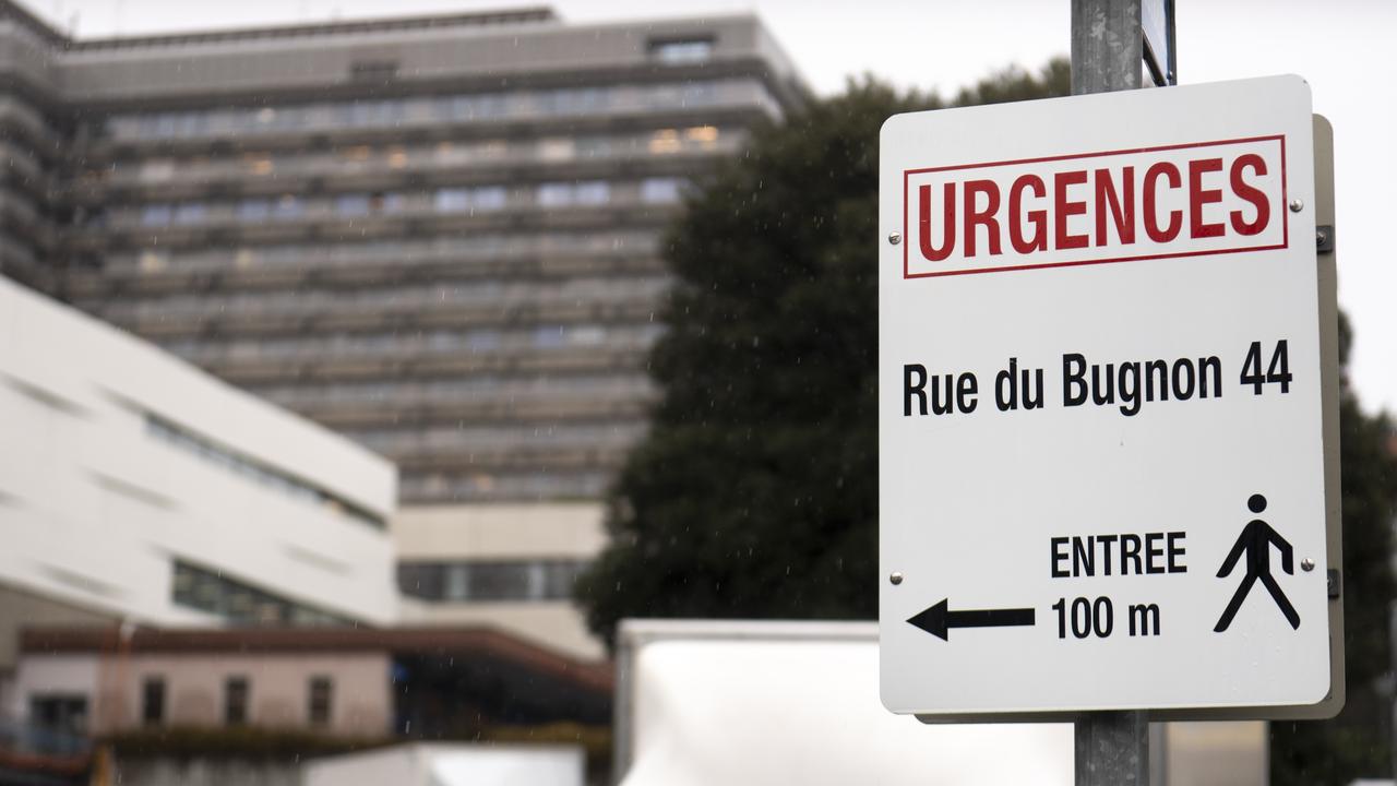 La fréquentation des urgences des hôpitaux vaudois est très élevée. [KEYSTONE - LAURENT GILLIERON]