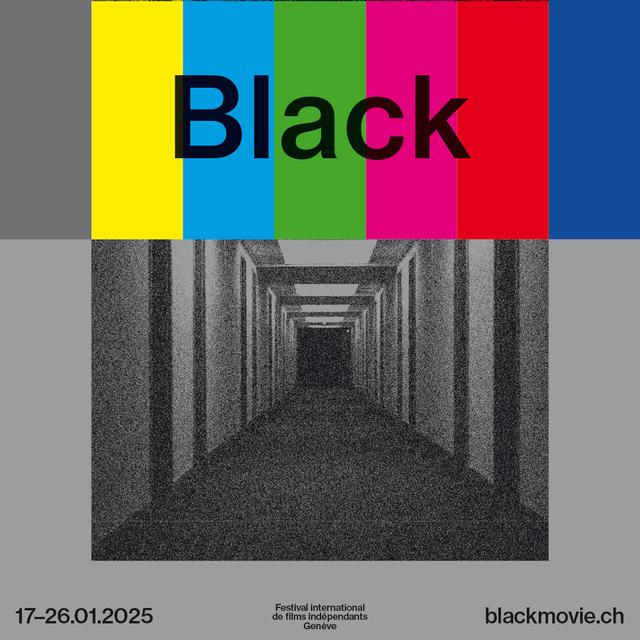 Affiche du 26e Festival "Black Movie", festival international de films indépendant à Genève. [Black Movie]