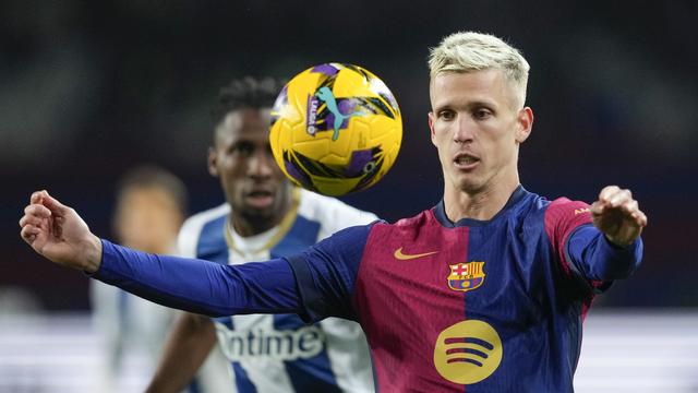 Dani Olmo portera-t-il encore le maillot du Barça? [KEYSTONE - ALEJANDRO GARCIA]