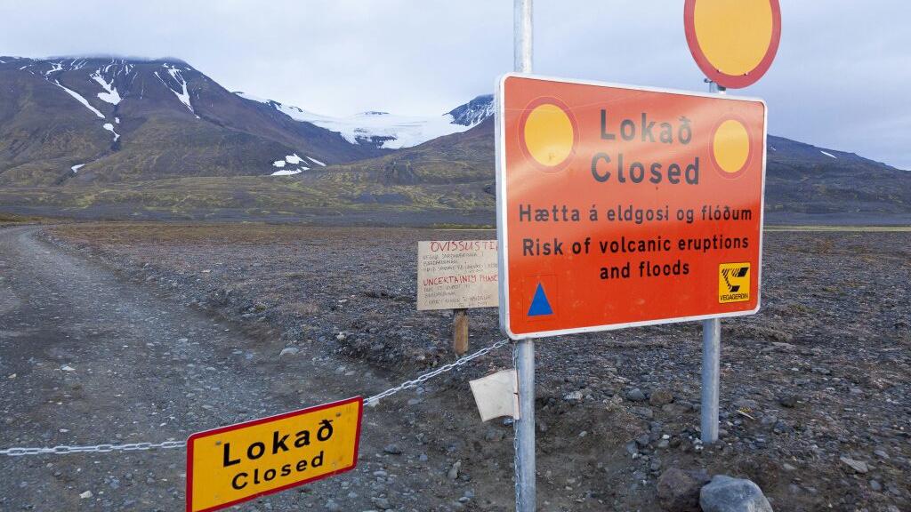 La forte activité sismique autour du volcan islandais Bardarbunga relance les craintes d’éruption. [keystone]