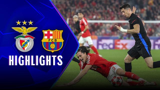 Benfica - Barcelone: résumé de la rencontre