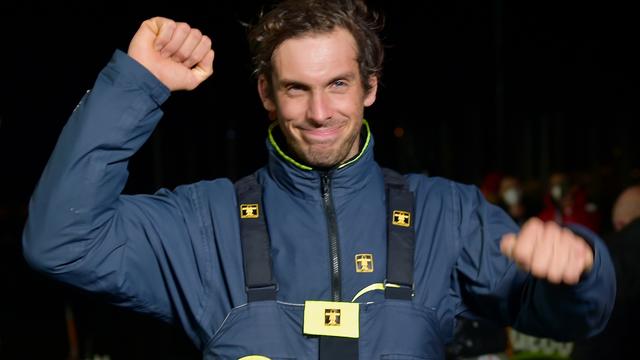 Voile: Charlie Dalin sur le point de remporter le Vendée Globe. [EPA/ Keystone - Franck Castel]