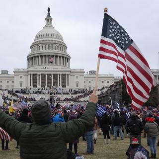 Le président-élu Donald Trump pourrait gracier ses militants qui ont attaqué le Capitole le 6 janvier 2021. [EPA / Keystone - Michael Reynolds]