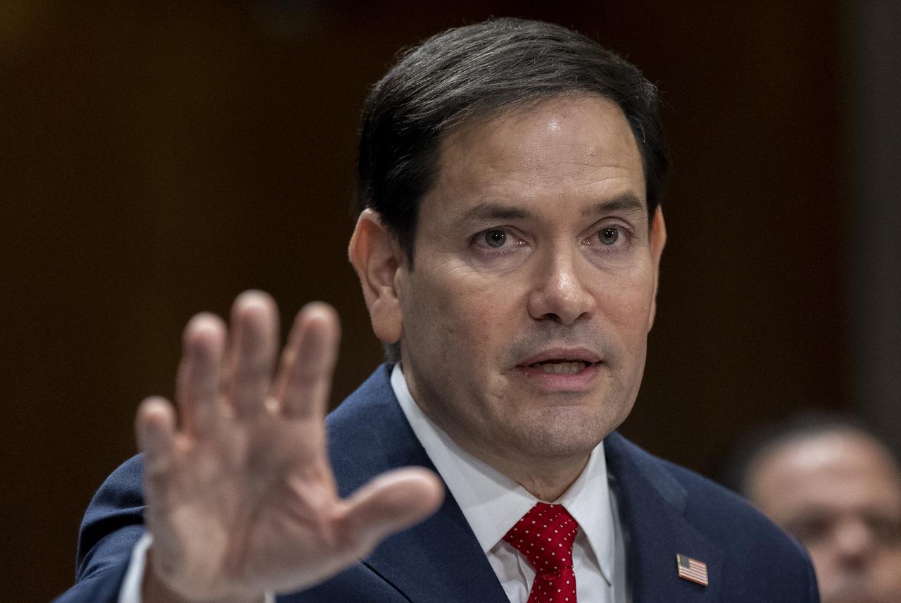 Marco Rubio prend les rênes de la diplomatie américaine. [KEYSTONE - ALEX BRANDON]