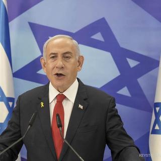 Benjamin Netanyahu autorise la poursuite des discussions sur les otages. [Keystone]