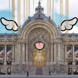 L'affiche de l'exposition "We are here" au Petit Palais. [Petit Palais - Marc Domage]