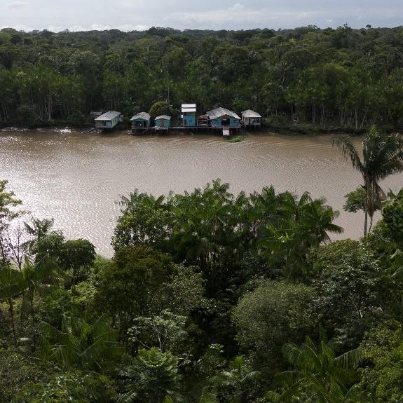 Le fleuve Amazone. [AFP - Pablo PORCIUNCULA]