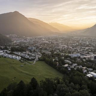 La ville de Coire. [Keystone - Gian Ehrenzeller]