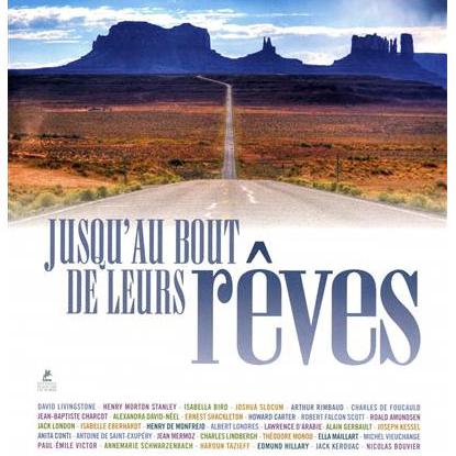 Couverture de "Jusqu'au bout de leurs rêves" de Olivier et Patrick Poivre d'Arvor. [Editions Mengès.]