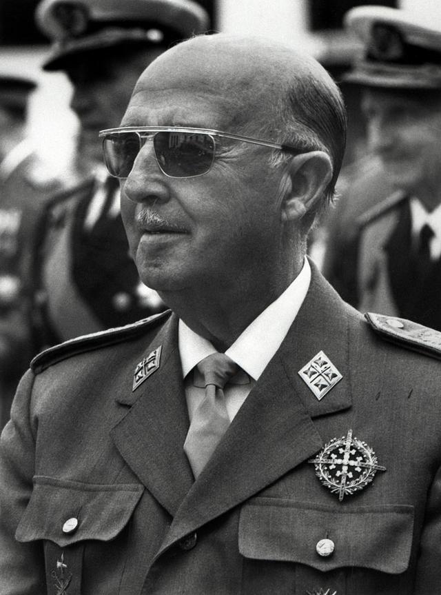 Le général Franco en 1967.