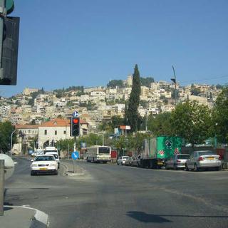 Le centre de Nazareth. [rsr - fabien hunenberger]