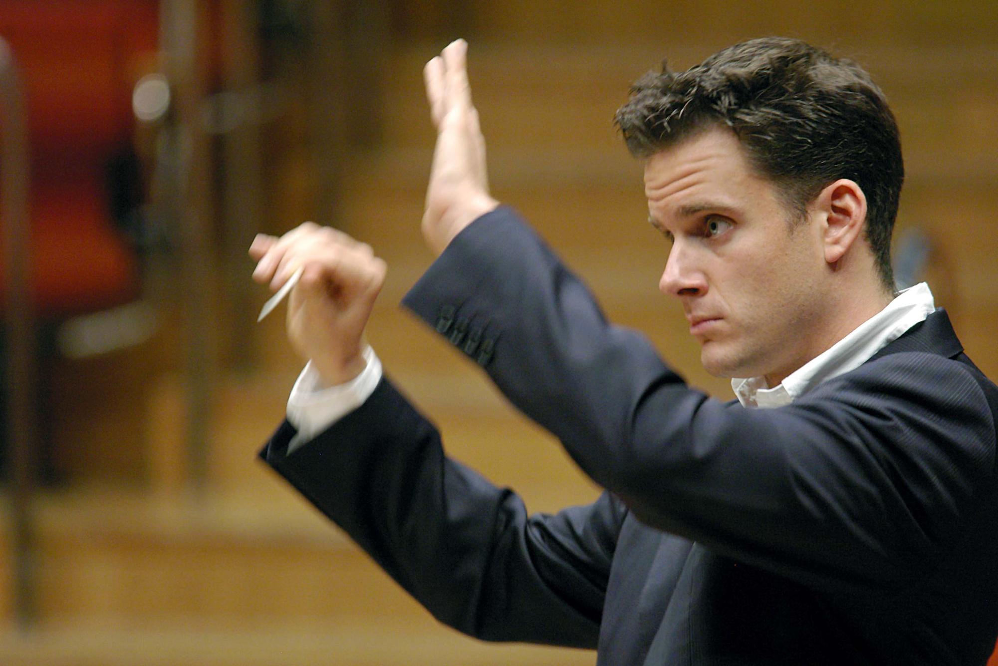 Le chef d'orchestre suisse Philippe Jordan. [DPA/AFP - Hermann Josef Woestmann]