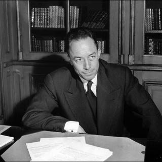 Albert Camus en 1957.