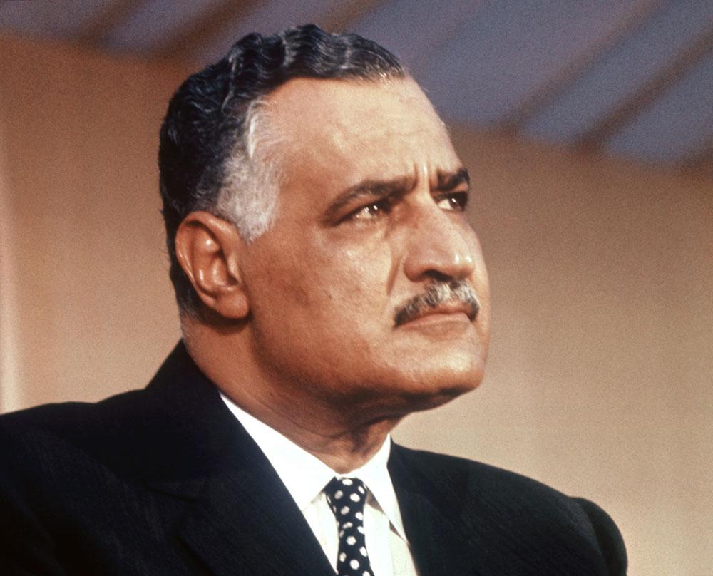 Gamal Abdel Nasser, ancien président égyptien. [afp]