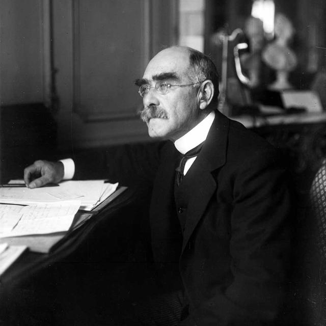 L'écrivain britannique Rudyard Kipling en 1920. [ROGER_VIOLLET/Harlingue]