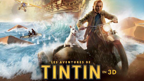 Affiche française du film "Les aventures de Tintin: le secret de la licorne". [Sony Pictures]