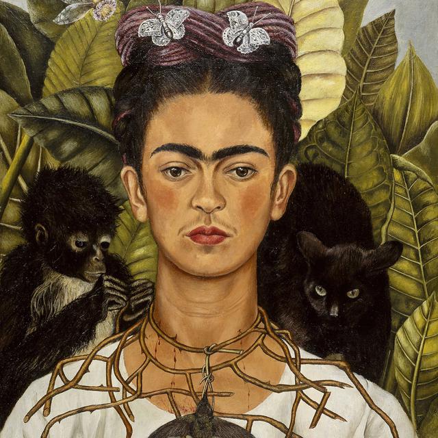 Autoportrait de Frida Kahlo. [CORTESIA MUSEO DE ARTE DE FILADELFIA / AFP]