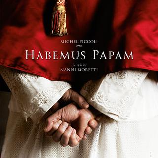 Affiche française du film "Habemus Papam". [Le Pacte Distribution.]