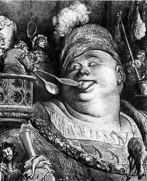 Gargantua de Rabelais, illustré par Gustave Doré [The Art Archive / Collection Claude Goumain Paris / Gianni Dagli Orti / APF]