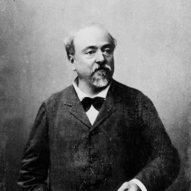 Le compositeur français Emmanuel Chabrier (1841-1894). [AFP - Harlingue / Roger-Viollet]