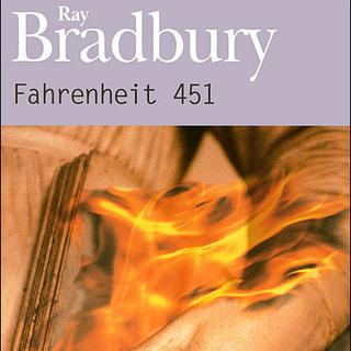La couverture de "Farenheit 451" de Ray Bradbury. [Folio.]