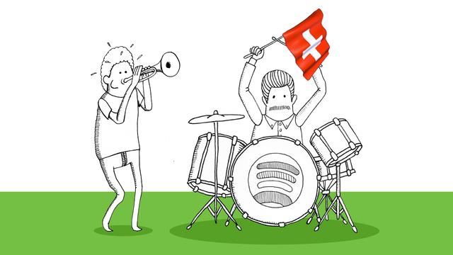 Spotify débarque en Suisse. [Spotify]