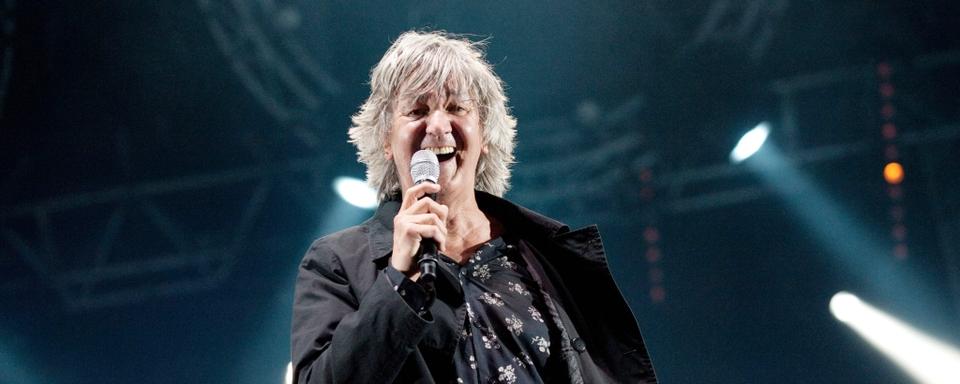 Jacques Higelin au festival Solidays à Paris en juin 2010. [bertrand langlois]