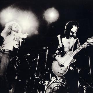 Robert Plant et Jimmy Page en 1976. [Starmavale/Swan Song/Kobal Collection]