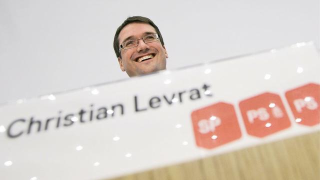 Christian Levrat, président du Parti socialiste suisse. [Keystone - Peter Klaunzer]
