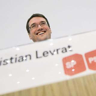 Christian Levrat, président du Parti socialiste suisse. [Keystone - Peter Klaunzer]