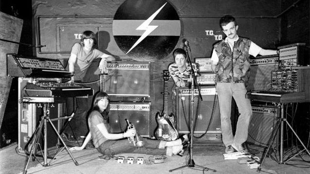 Le groupe Throbbing Gristle en 1980. [Industrial Records Ltd.]