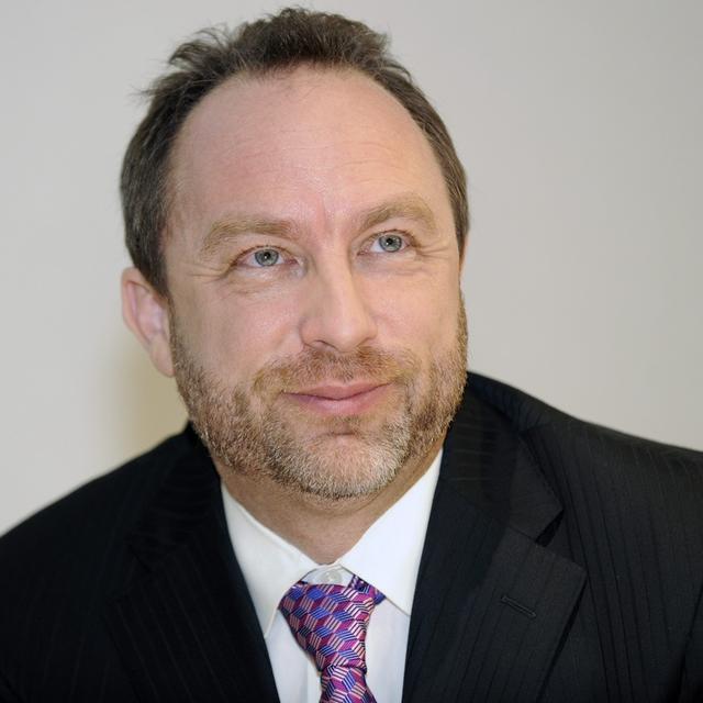 Jimmy Wales, le fondateur de Wikipédia. [Walter Bieri.]