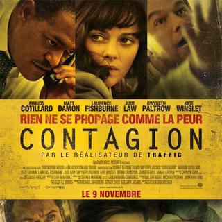 Affiche française du film "Contagion". [Warner Bros.]