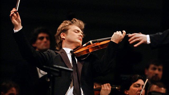 Le violoniste Renaud Capuçon. [Frank Perry]