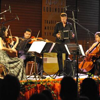 Le groupe "Tango Sensations" lors des Notes d'équinoxe de Delémont en 2010. [tangosensations.ch]