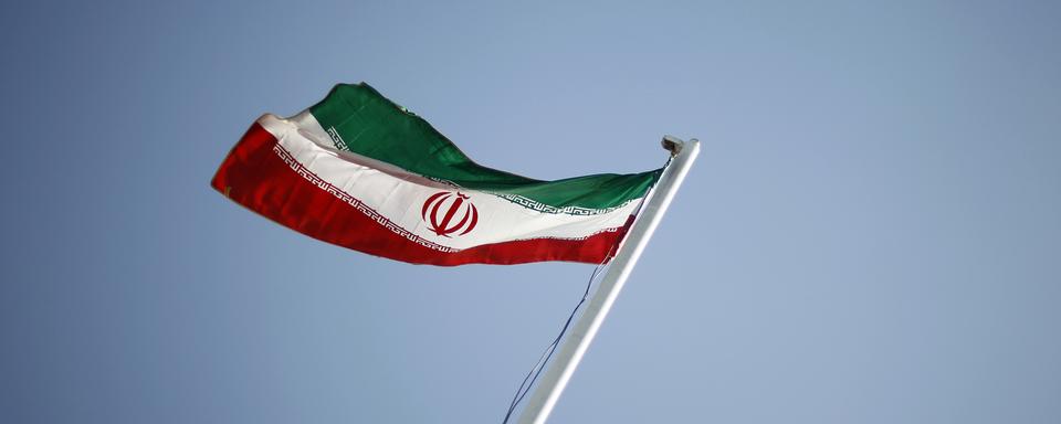 Le drapeau iranien.