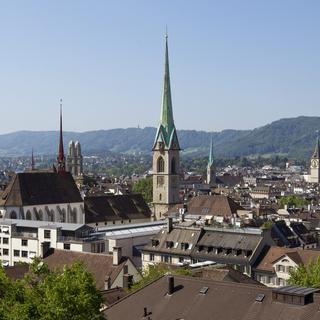 La ville de Zurich. [Alessandro della Bella]