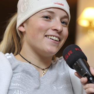 La skieuse Lara Gut est une des sportives tessinoise qui a réussi. [Dominic Favre]