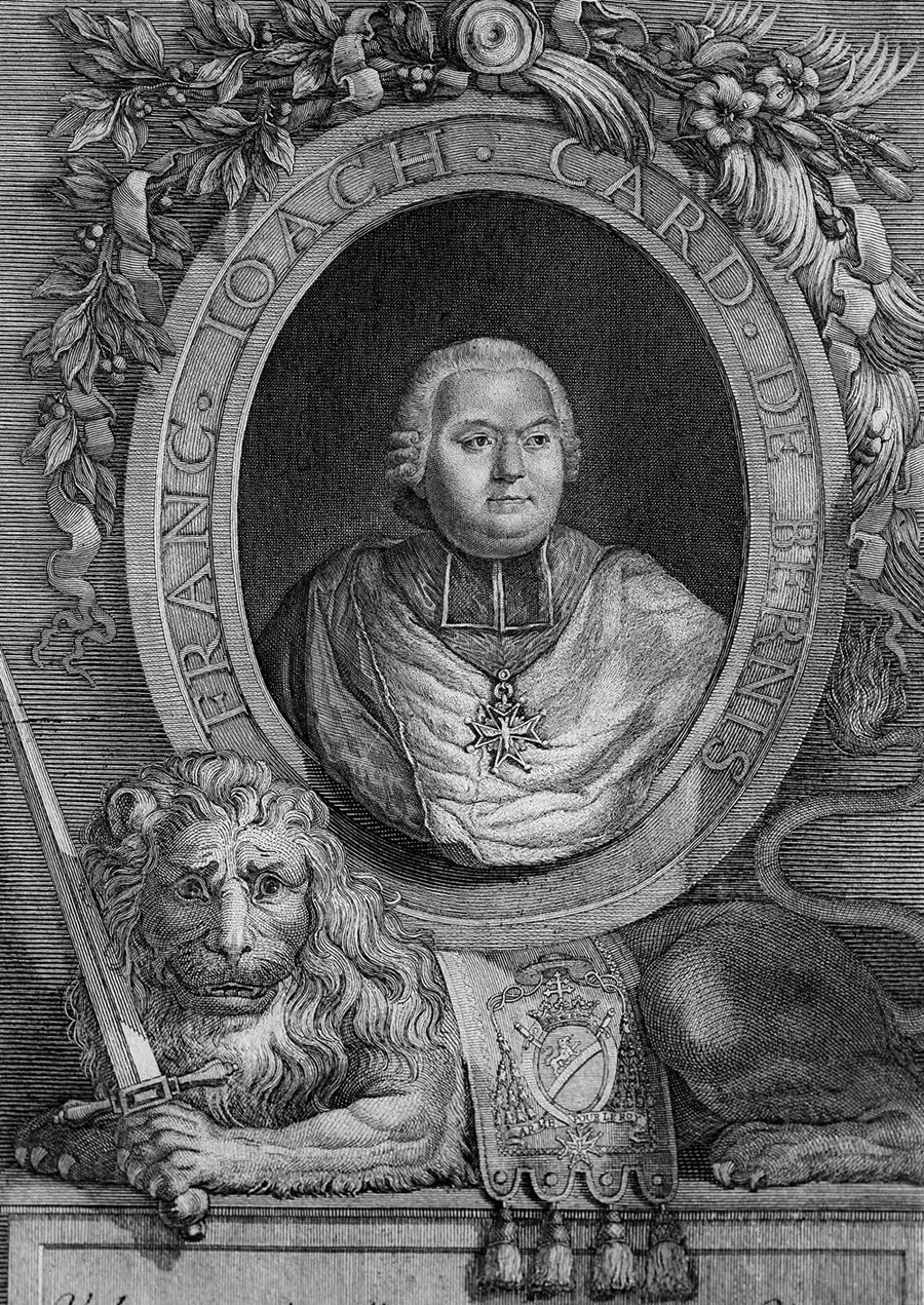 François Joachim De Pierre, cardinal de Bernis (1715-1794) [Roger_Viollet/AFP]