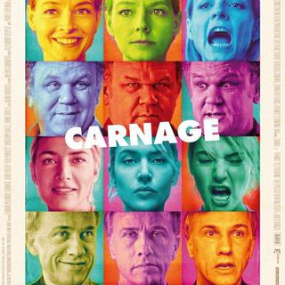 Affiche du film "Carnage" de Roman Polanski. [Wild Bunch Distribution]