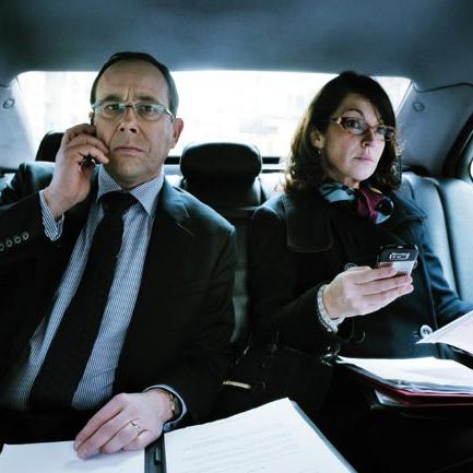 Olivier Gourmet et Zabou Breitman dans "L'Exercice de l'Etat", de Pierre Schoeller. [diaphana films - Jérôme Prébois]