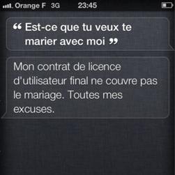 Siri saura répondre à vos demandes les plus inattendues. [Apple]