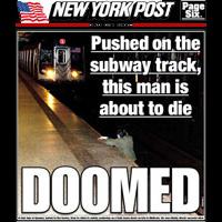 La Une du New York Post du 4 décembre 2012. [New York Post / DR]