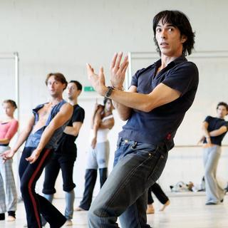 Gil Roman lors d'une répétition pour "Ballet For Life" en 2009. [Keystone - Magali Girardin]